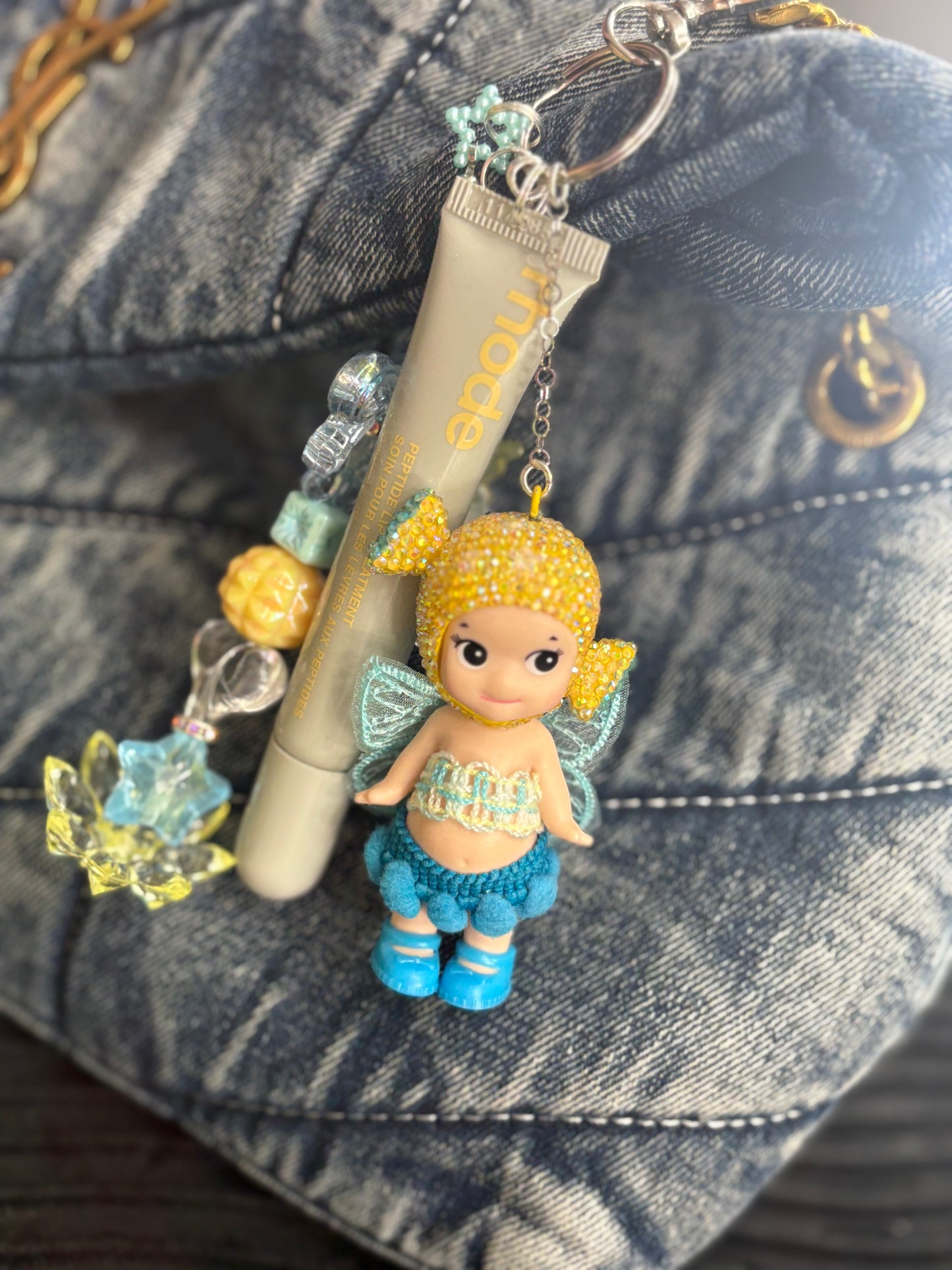 Bedazzled Sonny Angels Keychains